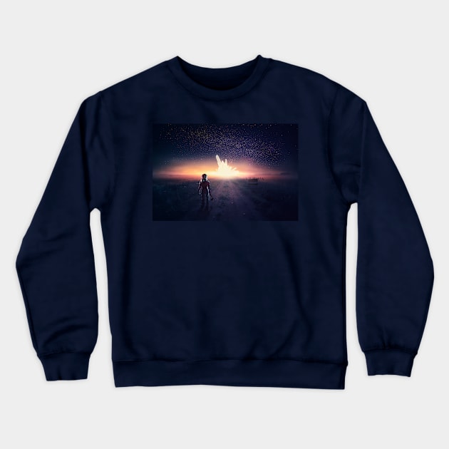 Dreamland Crewneck Sweatshirt by SKBWave